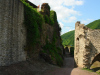 Burg Metternich – langs de binnenmuur (juli 2013)