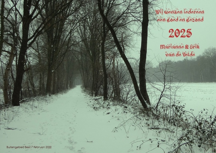 De beste wensen voor 2025 (dec 2024)