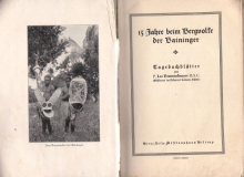 15 Jahre beim Bergvolke der Baininger