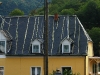 Hagelschade - dak restaurant Mosel (sept 2011)