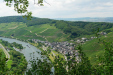 Kletterweg 2011 na 56 min: weer een mooi uitzicht op Ürzig