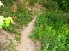Kletterweg 2011 na 7 min: een paadje met losse stenen