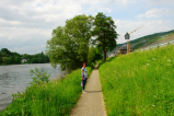 wandeling Bernkastel - terug lopen langs de Mosel (mei 2015)