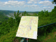 Leiermannspfad - uitzichtbord (mei 2015)