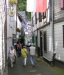 Monschau - smal straatje (aug 2004)