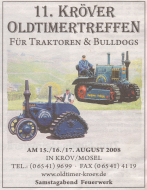 Advertentie Eifel Zeitung (2008)