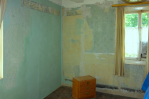 muur is deels af (aug 2015)